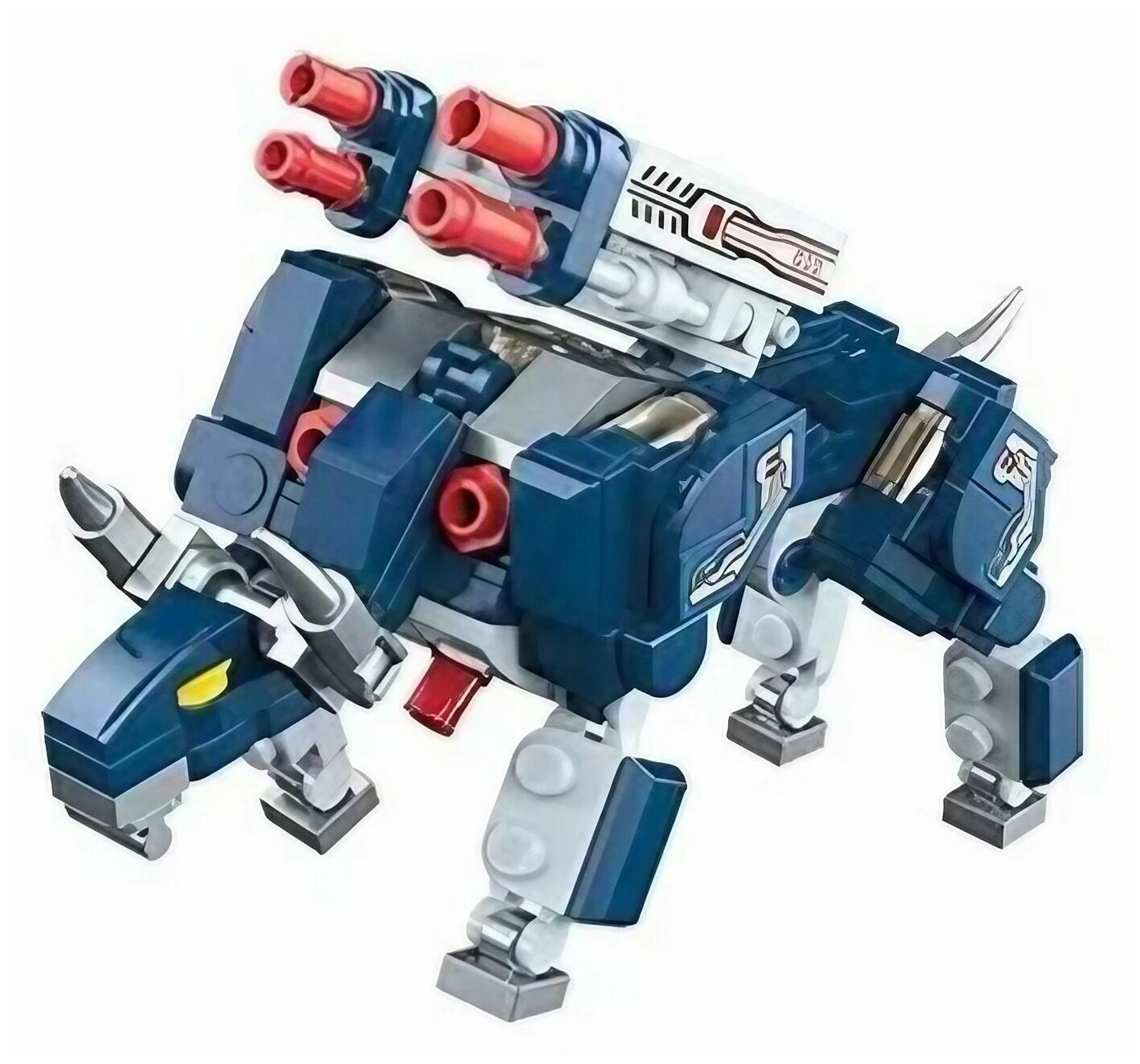 Конструктор робот динозавр для мальчиков, синий — фото 1
