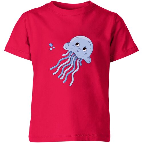 Футболка Us Basic, размер 14, розовый мужская футболка медуза голубая m синий