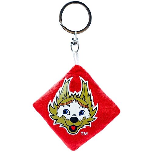 Брелок мягкая игрушка FIFA-2018 Волк Забивака с термопринтом 379₽