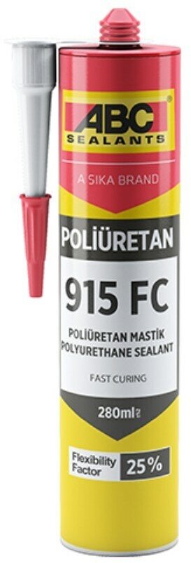 Герметик полиуретановый ABC 915 FC PU Sealant, 280мл White RAL 9010