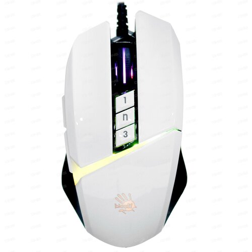 Мышь A4 Bloody W60 Max белый оптическая 10000dpi USB 10but 370900₽