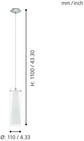 89832 Подвесной светильник (люстра) EGLO Pinto