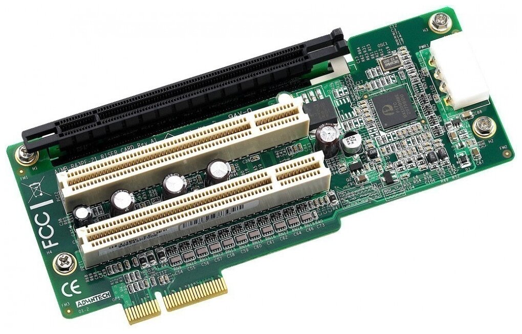 Объединительная Riser плата Aimb-r43pf-21a1e Advantech для ISMB,PCIex4+2 PCI+PCIex16 A101-2 Aimb-r .
