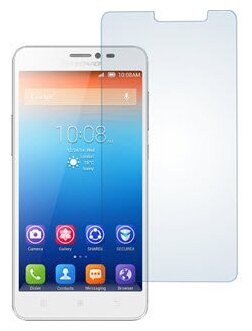 Противоударное защитное стекло 2.5D для Lenovo S850 / Леново с850 (без рамки / не на весь экран / плоское)