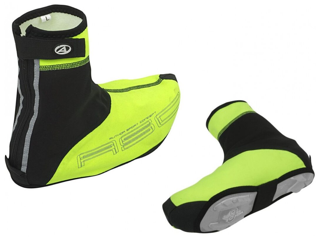 Защита обуви 8-7202056 WinterProof размер XL размер 45-46 неоново-желто-черная AUTHOR