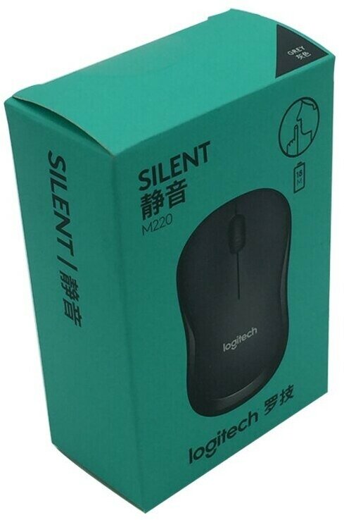 Мышь LOGITECH Silent M220-OFFWHITE, оптическая, беспроводная, USB, белый [910-006128] - фото №19