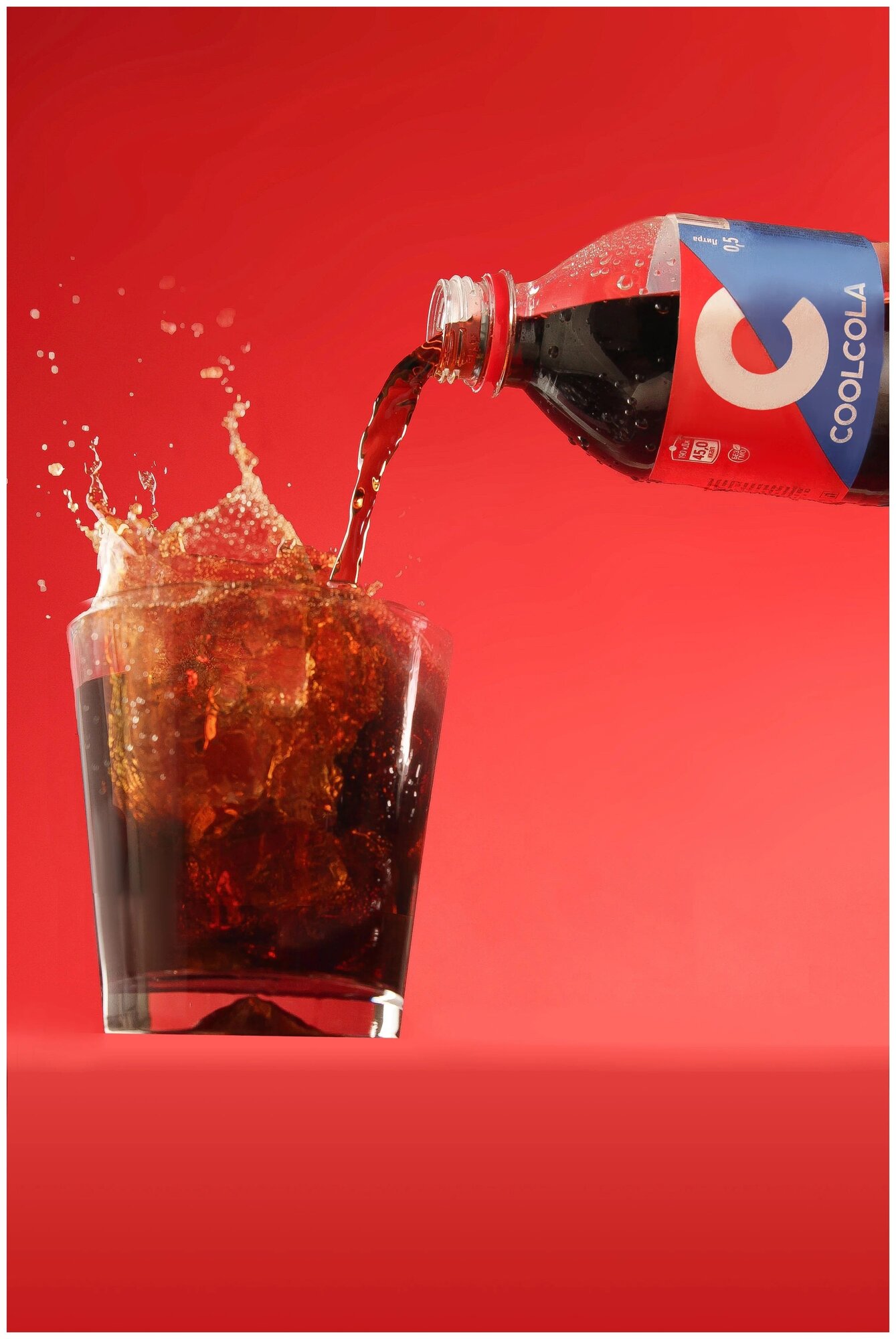 Напиток "Кул Кола" ("Cool Cola") безалкогольный сильногазированный, ПЭТ 0.5 упаковка (12шт) - фотография № 2