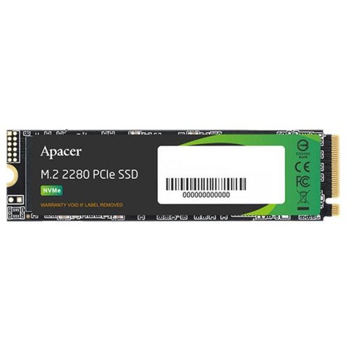 ssd накопитель apacer m 2 pcie 1tb ap1tbas2280p4x 1 Твердотельный накопитель Apacer 1 ТБ M.2 AP1TBAS2280P4X