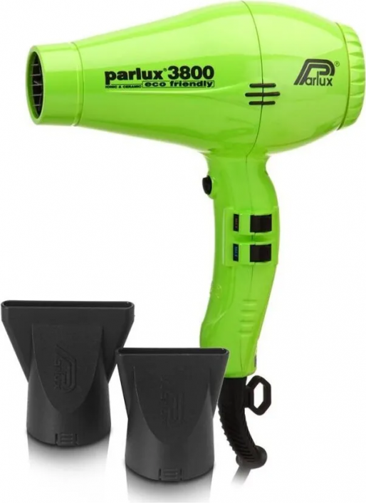 0901-3800 green Фен Parlux 3800 зеленый - фотография № 5