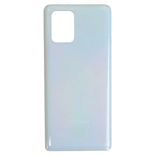 Задняя крышка корпуса для Samsung G770 Galaxy S10 Lite (Белый) чехол книжка fashion case для samsung galaxy s10 lite g770 темно синий