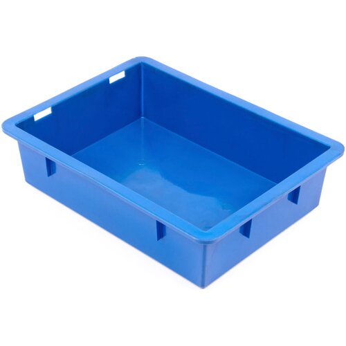 Пластиковый ящик(лоток) молочный сырково-творожный 532400141-00 синий