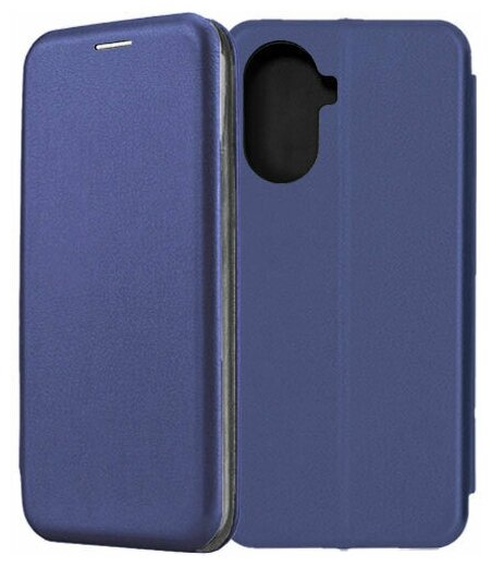 Чехол-книжка Fashion Case для Huawei Nova Y70 синий
