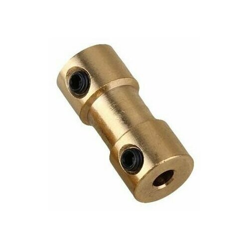 Муфта латунная Haoye 20 мм. для соединения валов 2.3-2 мм. HY038-05711