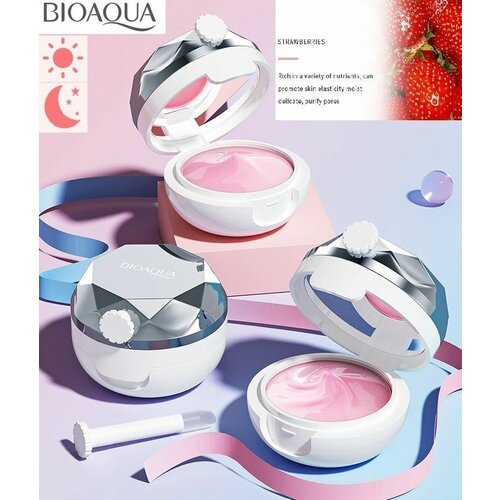 Маска для губ BIOAQUA с экстрактом клубники маска для губ bioaqua с экстрактом клубники