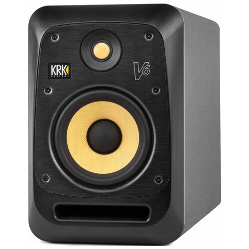 Студийный монитор KRK V6S4 Активный 2-х полосный (Bi-Amp) 6-ти дюймовый, черный