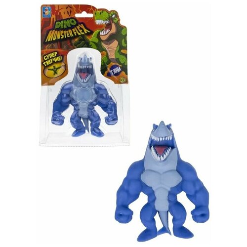 1TOY MONSTER FLEX DINO, тянущаяся фигурка, 14 см