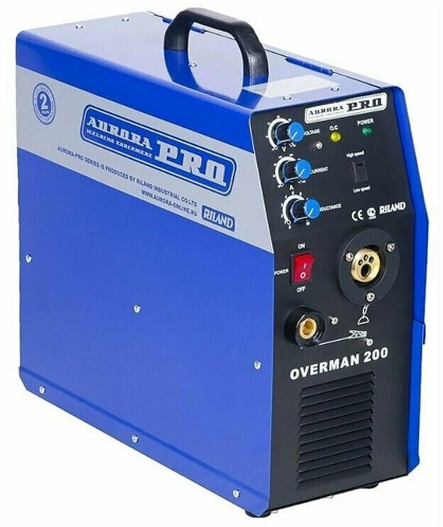 Полуавтомат инвертор OVERMAN 200 Mosfet Aurora проволока порошковая 3кг, электроды, краги - фотография № 9