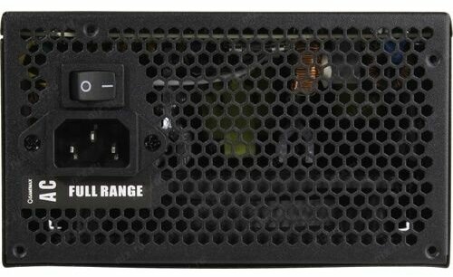 Блок питания GameMax GE ECO GAMER GE-500 500 Вт (черный, 500W, ATX V2.3, 24+4+4 pin, 1x6/8 pin, fan 120mm, PFC, 80+) — фото 2