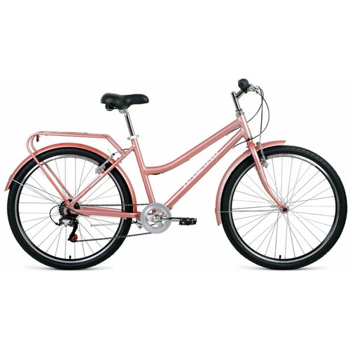 Городской велосипед Forward Barcelona Air 26 10 2021 рама 17 бежево-белый 2501000₽