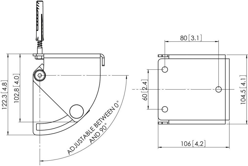 Аксессуар для кронштейна Vogels PUC 1030 — фото 1