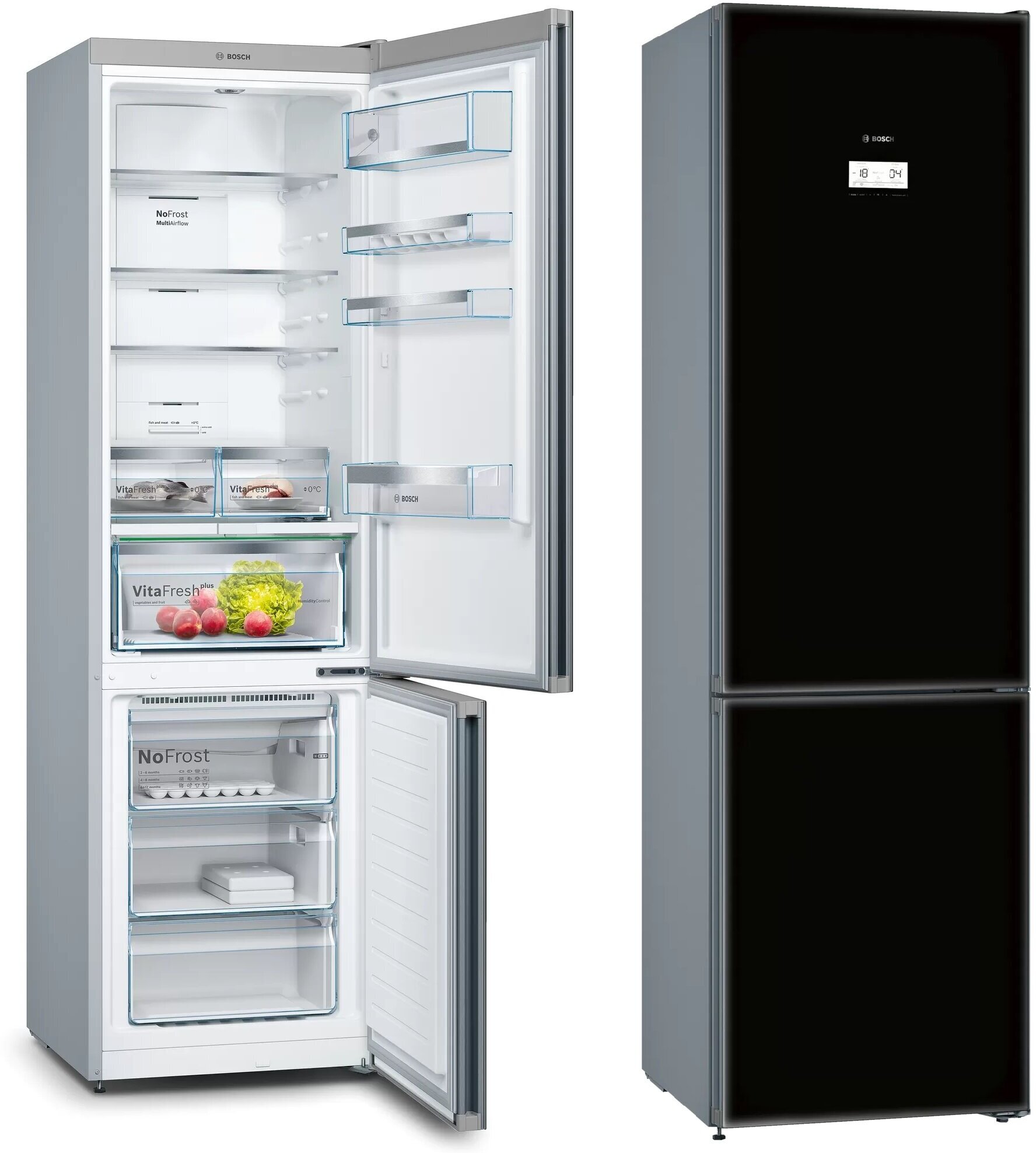 Холодильник с морозильной камерой Bosch KGN39LB316