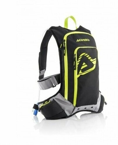 фото Рюкзак с гидропаком Acerbis X-STORM DRINK Black/Yellow, (14.5/2.5 L)