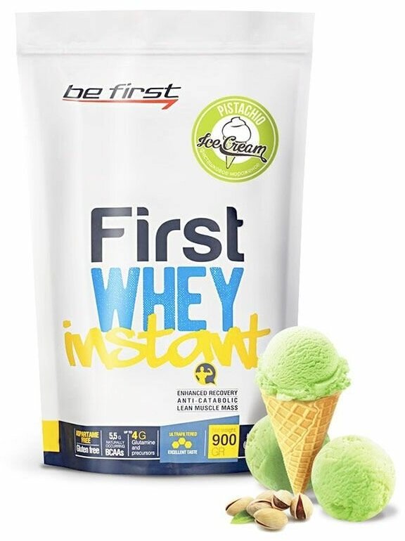 BeFirst, First Whey Instant, 900г (ванильное мороженное)