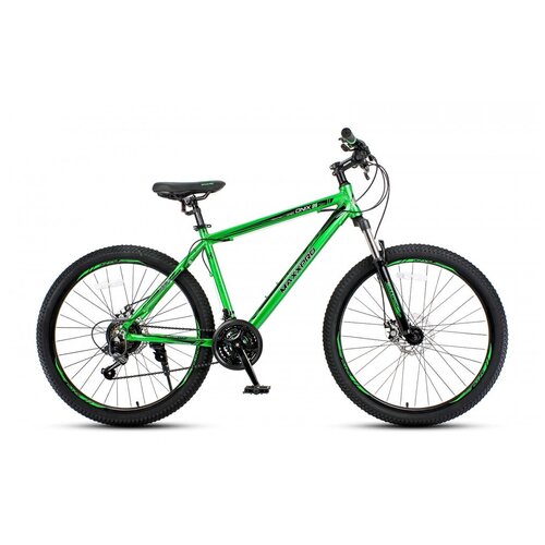 фото Велосипед maxxpro onix 26 зелёно-чёрный
