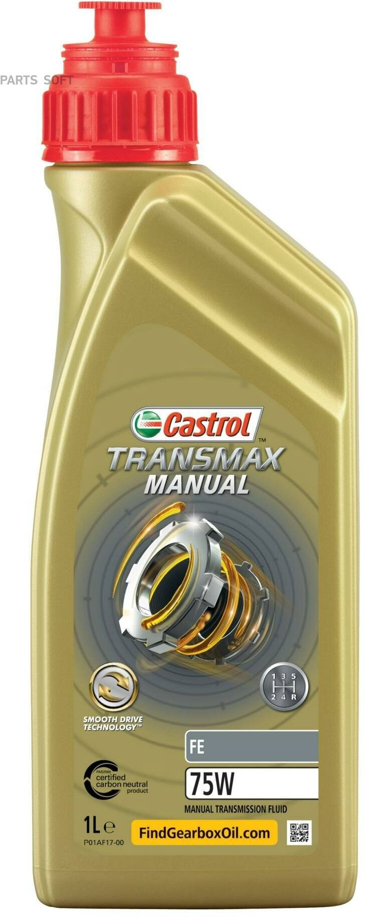 Масло трансм. Transmax Manual FE 75W (1 л.) CASTROL / арт. 15D7EA - (1 шт)