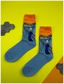 Разноцветные носки с картиной Крик - Эдвард Мунк (р.38-44)