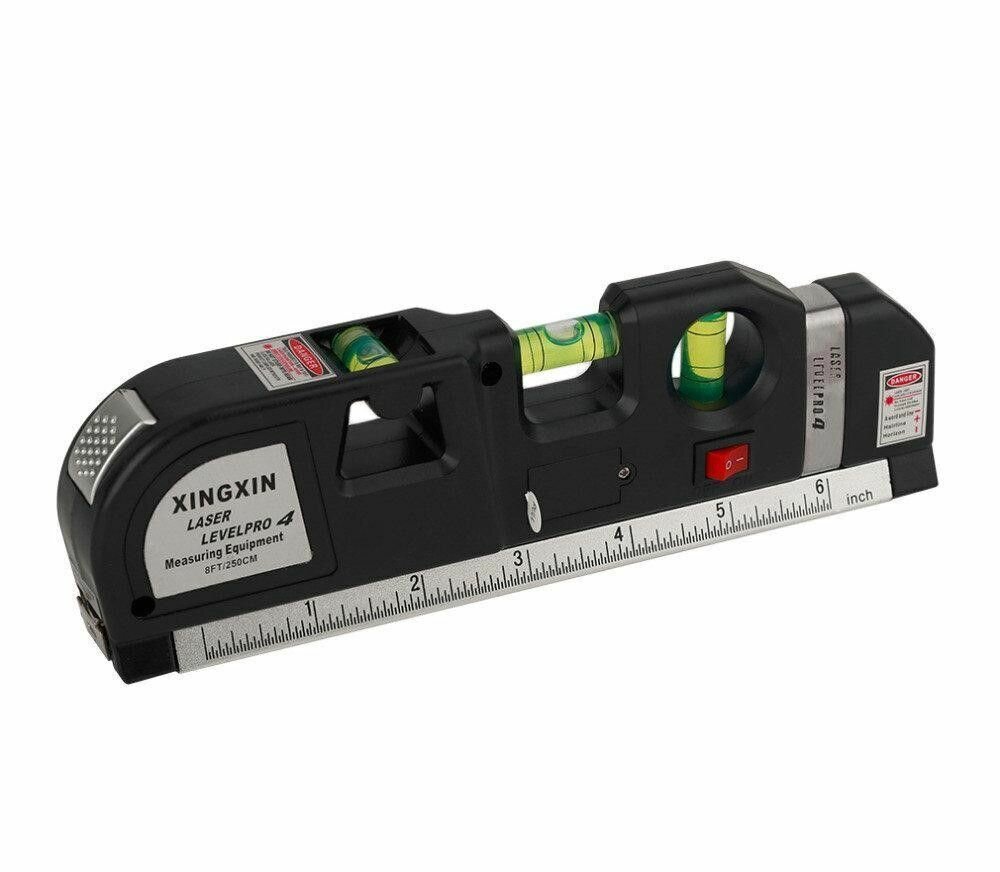 фото Уровень лазерный Gadgetut с рулеткой (Laser Levelpro 4)