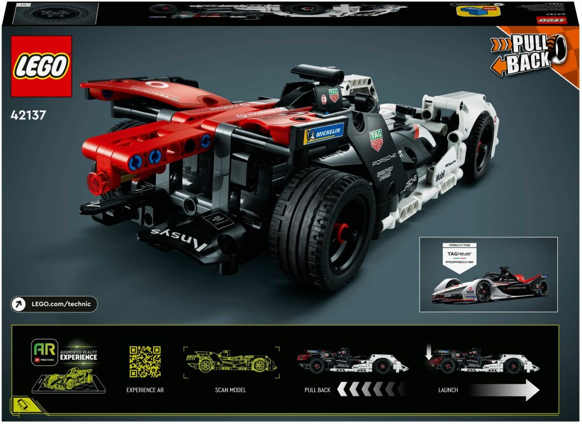 Конструктор LEGO Technic 42137 Formula E Porsche 99X Electric — фото 1