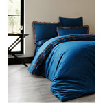 Soft cotton Постельное белье Bethney цвет: синий (Евро) - изображение