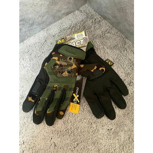 Перчатки Mechanix, размер XL, зеленый