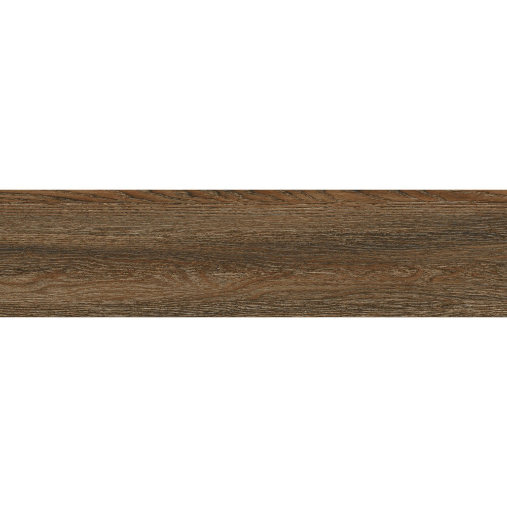 фото Керамогранит Cersanit глазурованный Wood Concept Natural темно-коричневый ректификат 21.8х89.8 см (15993) (1.17 м2)