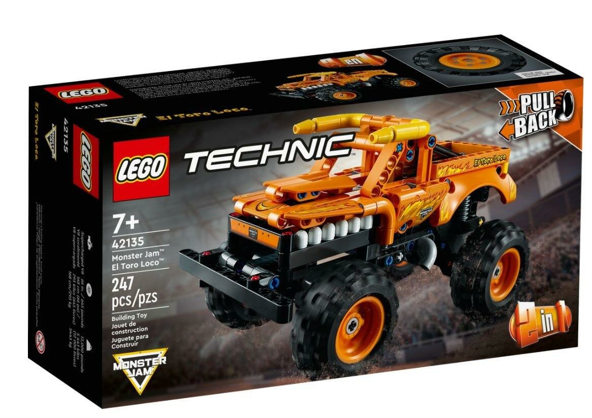 Конструктор LEGO Technic "Monster Jam El Toro Loco" 247 деталей