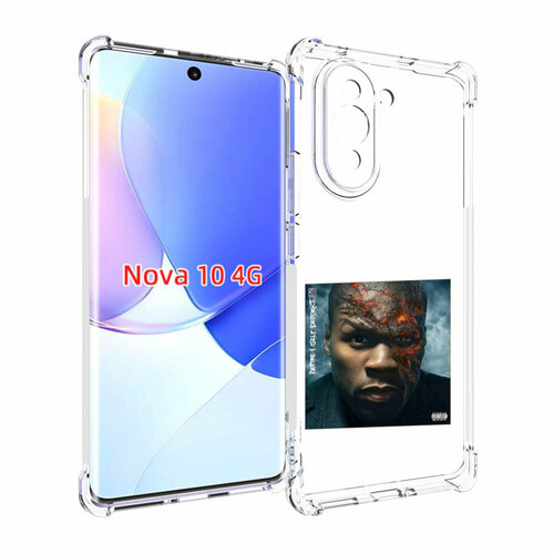 Чехол MyPads 50 Cent - Before I Self Destruct мужской для Huawei Nova 10 задняя-панель-накладка-бампер чехол задняя панель накладка бампер mypads 50 cent before i self destruct мужской для huawei enjoy 9 huawei y7 2019 honor 8c противоударный