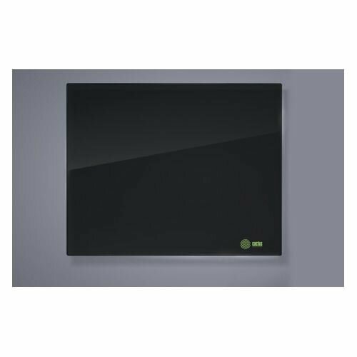 Доска стеклянная Cactus CS-GBD-120x150-BK черный 120x150см 23750₽
