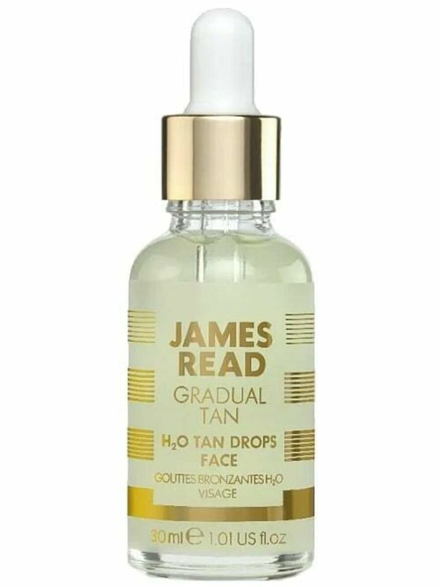 James Read Капли-концентрат освежающее сияние H2O Tan Drops Face 30 мл (James Read, ) - фото №6