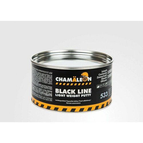 Шпатлевка стекловолокнистая легкая Black Line (CHAMAELEON) 1,85кг