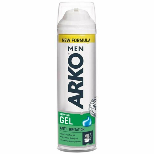 Гель для бритья ARKO MEN Anti-Irritation 200 мл гель для бритья arko men anti irritation 200мл