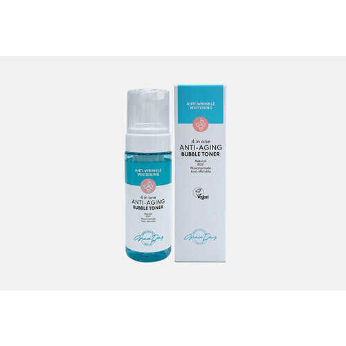 Пузырьковый тонер для лица 4 in one ANTI-AGING BUBBLE TONER