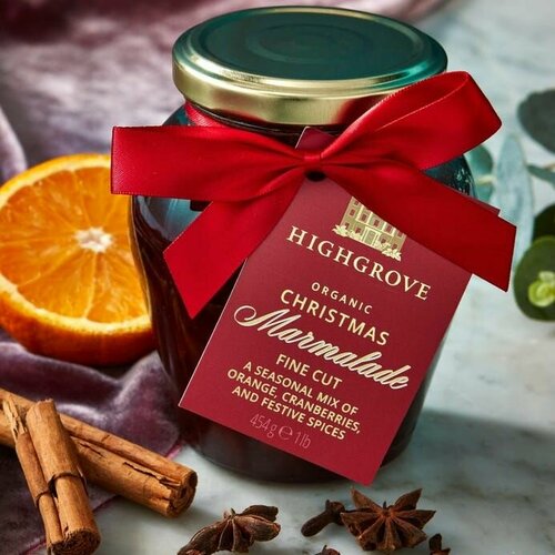 Джем Fortnum&Mason Highgrove натуральный, рождественский, 4 x 454г