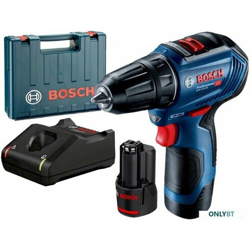 Шуруповерт Bosch GSR 12V-30 Professional 06019G9020 с 2-мя АКБ кейс 2963000₽