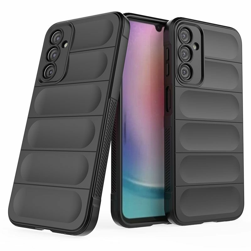 фото Противоударный чехол Flexible Case для Samsung Galaxy A24 черный