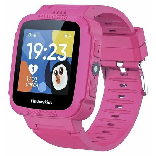 Детские умные часы ELARI Findmykids Pingo Pink 331002