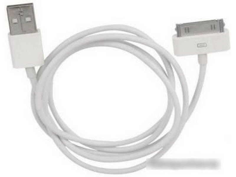 Кабель Gembird USB - Apple 30 pin (CC-USB-AP1M), 1 м, черный - фото №14