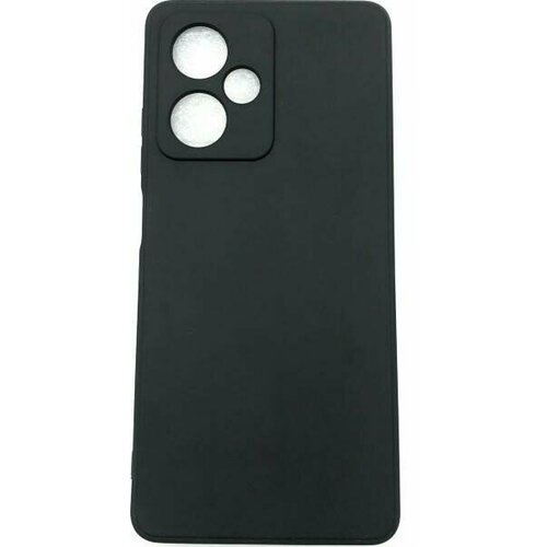 Чехол-накладка PERO Clip Case для Xiaomi Redmi Note 12 black (Черный) чехол накладка krutoff soft case аватар цветное лого для xiaomi redmi note 12 черный