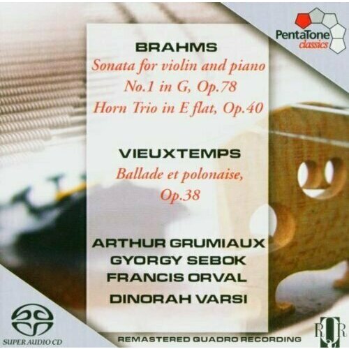 AUDIO CD BRAHMS - Sonata for violin and piano No.1