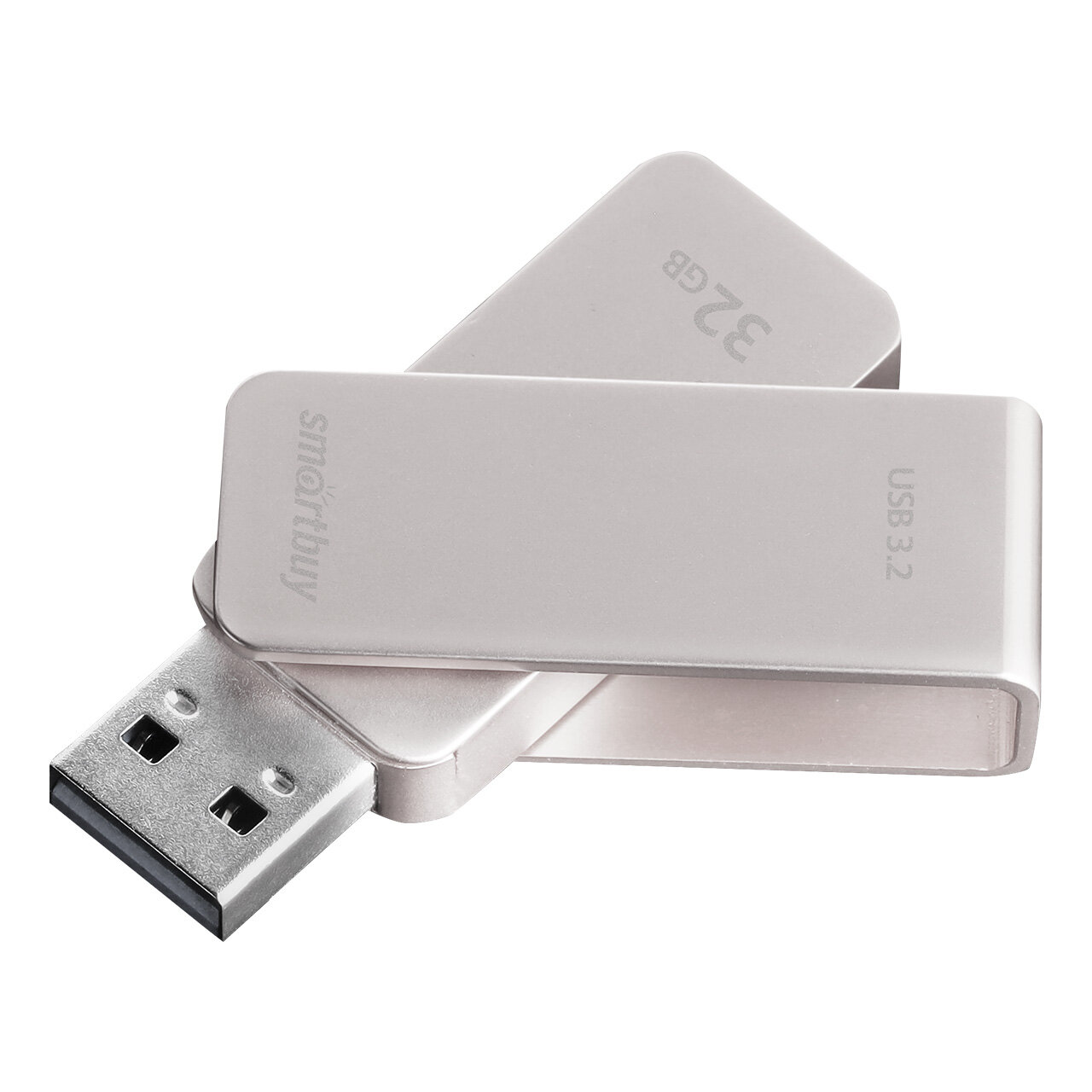 Флэш-память USB_ 32 GB Smartbuy M1 Metal Grey (SB032GM1G) USB 3.0